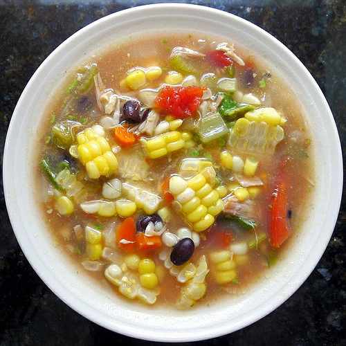 vegetable soup photo