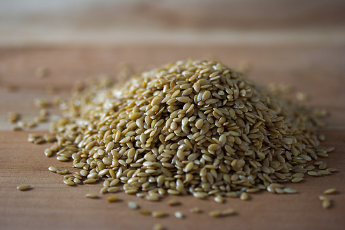 flax seeds photo
