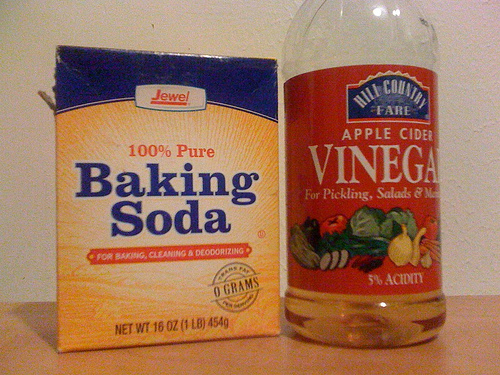 baking soda and vinegar photo