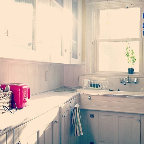 pastel kitchen photo