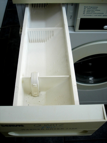 washing machine dispenser photo