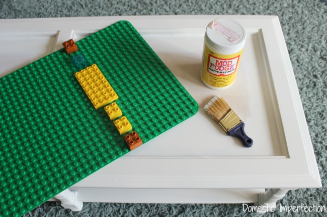 lego bricks glue