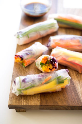 super-easy-rainbow-spring-rolls-with-chili-sauce
