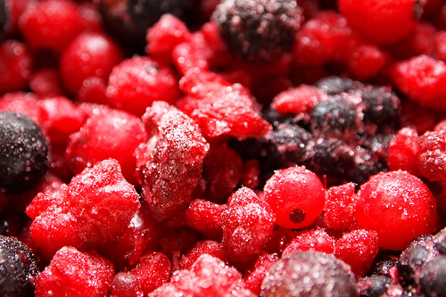 frozen fruit photo