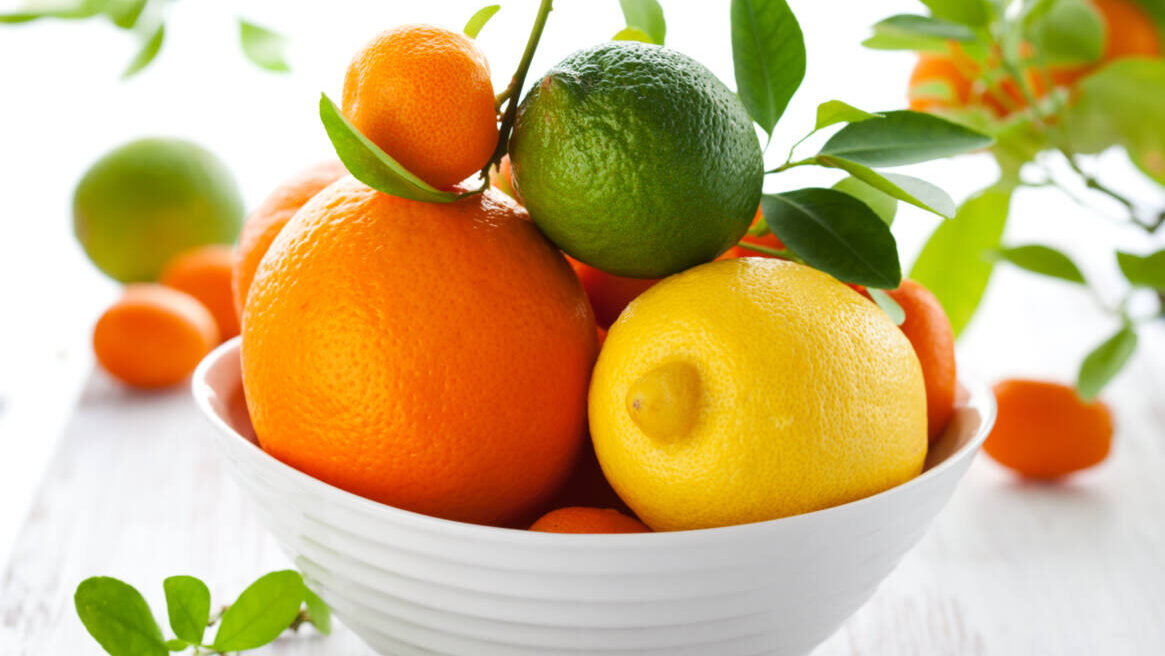 citrus fruits in bowl