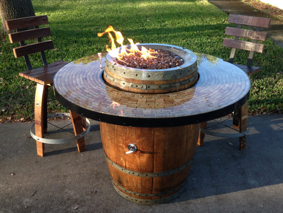 Amazing Wine Barrel Fire Pit, How To Make Wine Barrel Fire Pit
