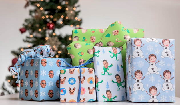 Wrapping Paper With Your Face On It - Simplemost