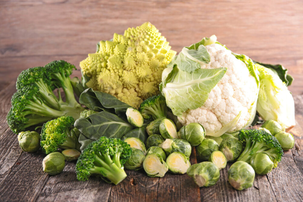 broccoli, cabbage and other cruciferous vegetables