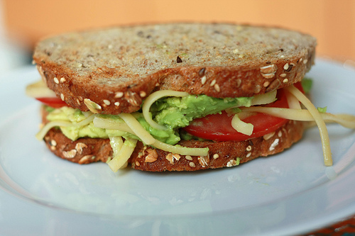 avocado sandwich photo