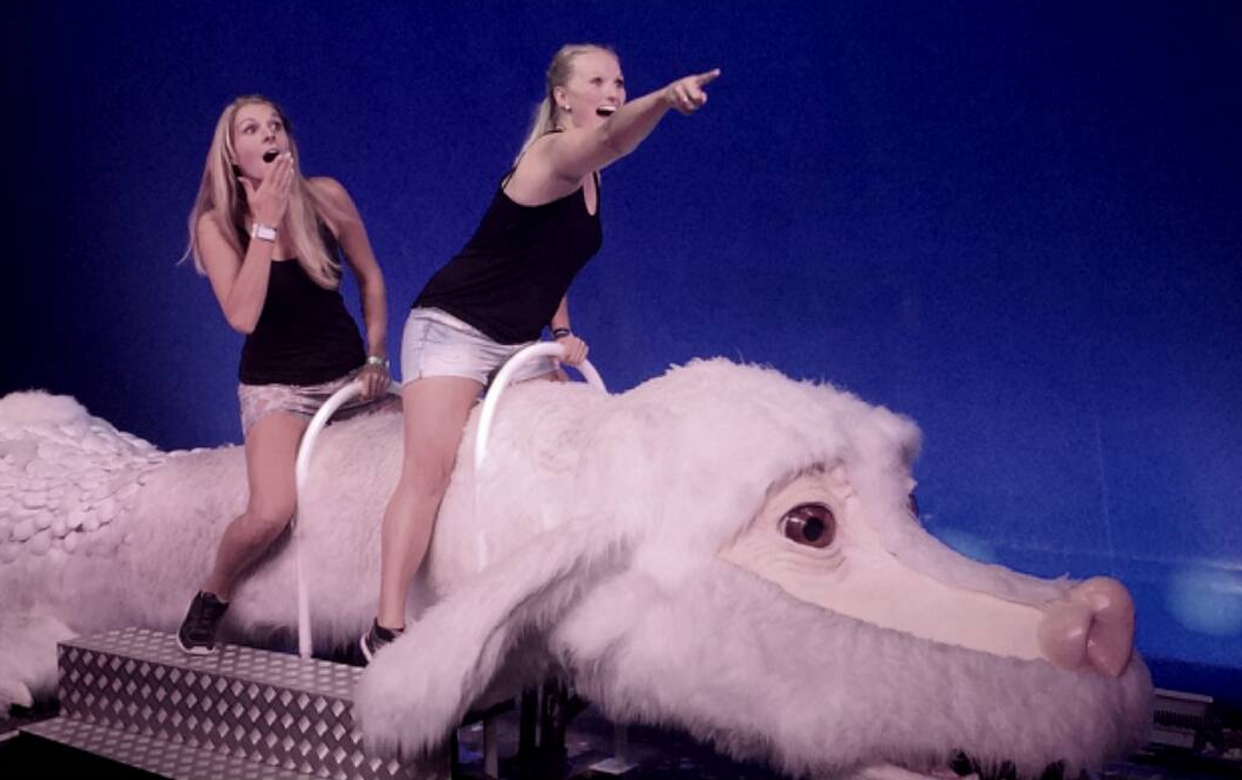 You Can Now Ride Falkor And The Snail From The Neverending S