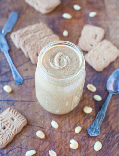 homemade cookie butter from Averie Cooks