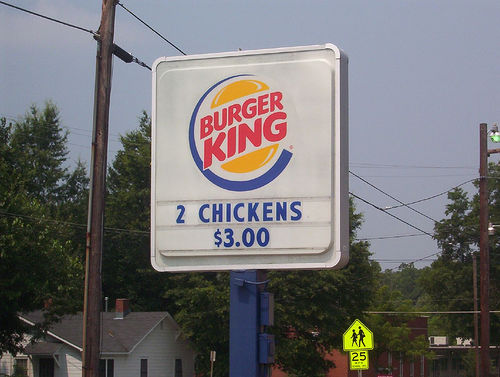 burger king grilled chicken photo