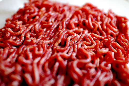 grinding meat photo