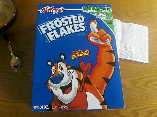 frosted flakes photo
