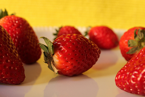 strawberries photo
