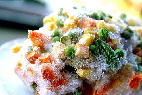 frozen vegetables photo