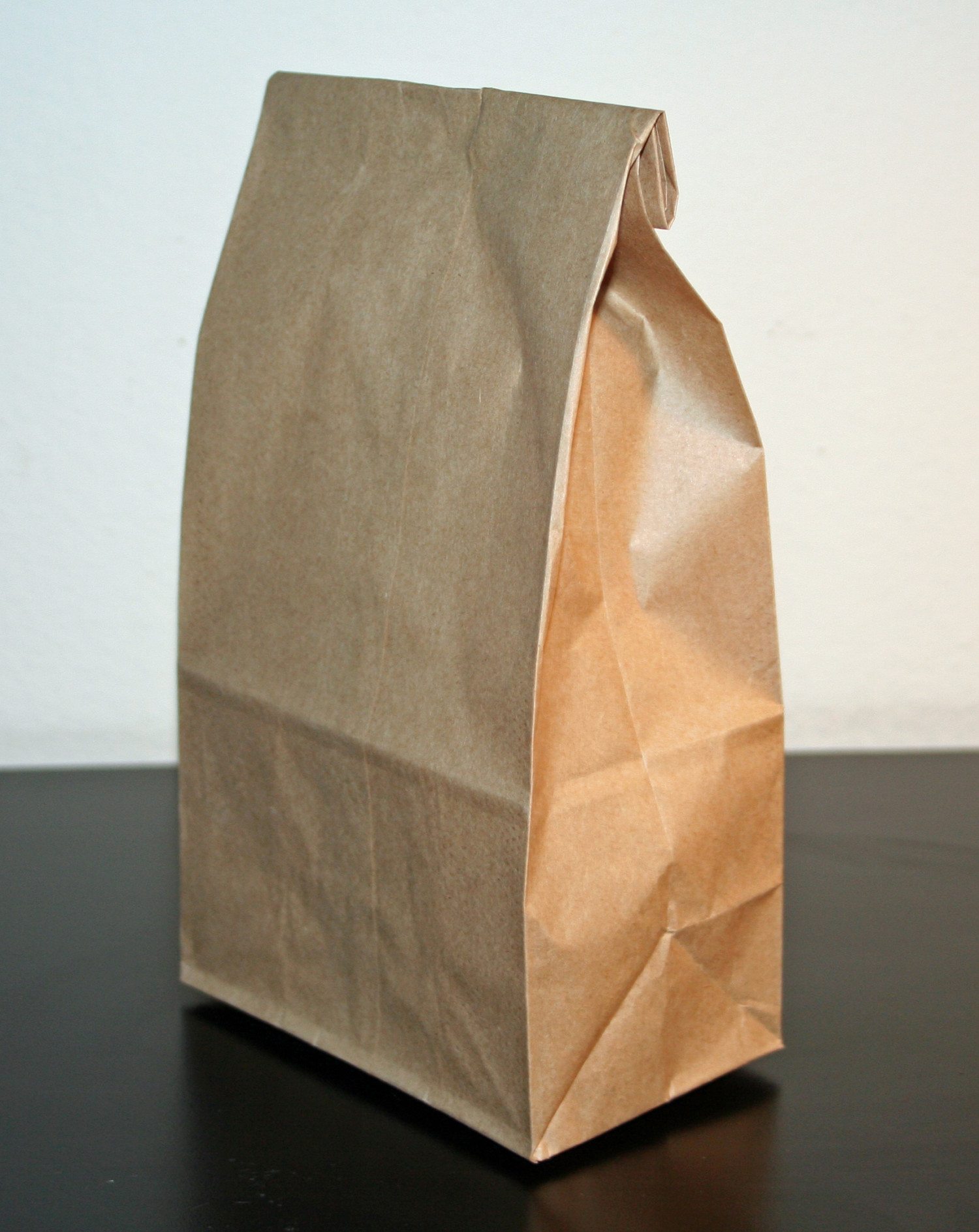 brown lunch bag photo