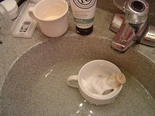 shaving cream photo