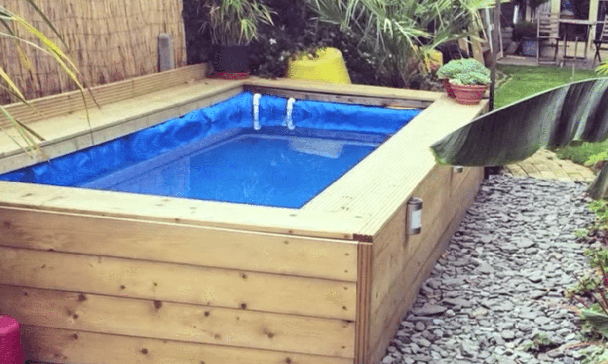 How To Make A Hay Bale Swimming Pool - Simplemost