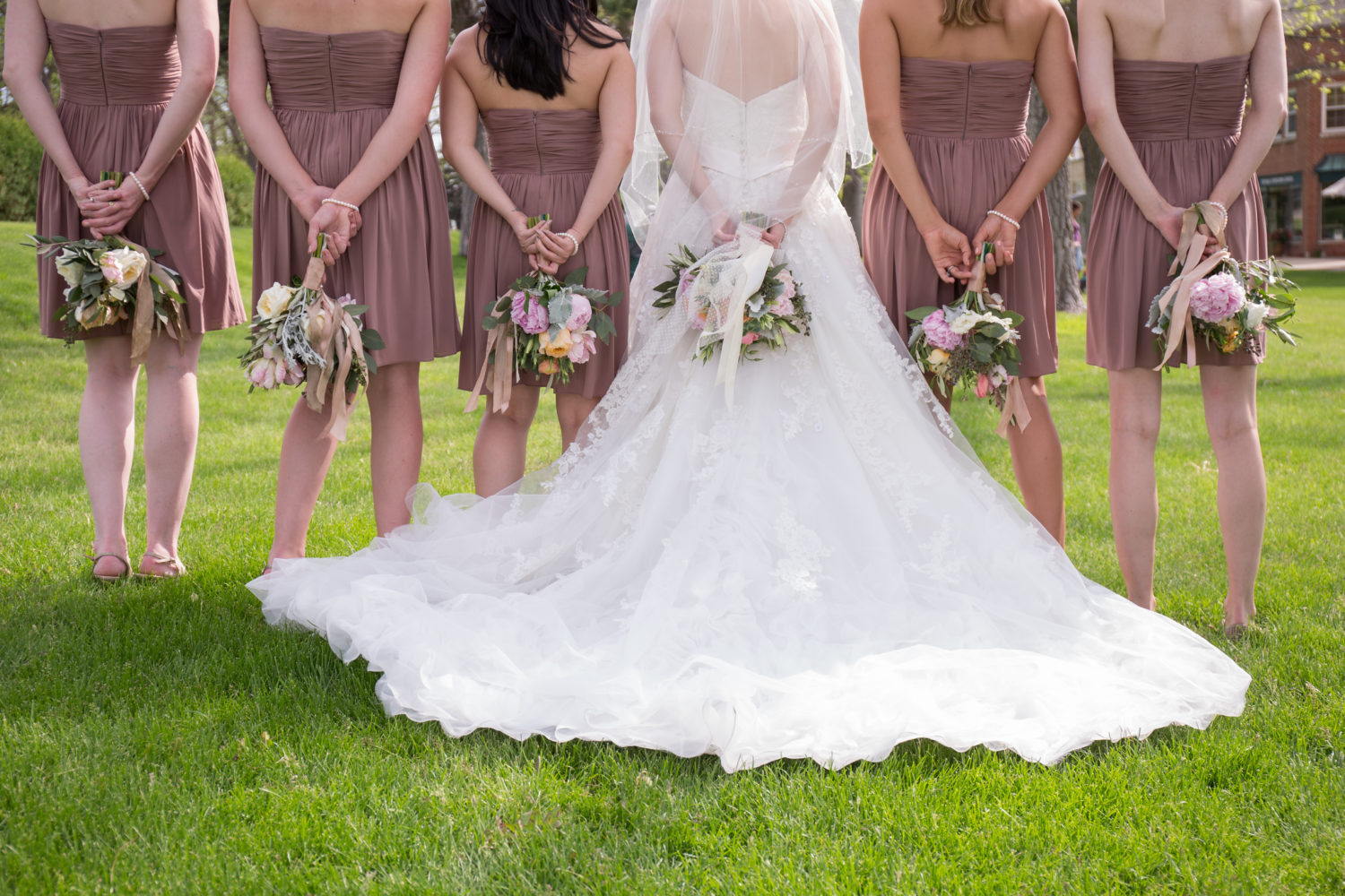 why bridesmaids wear matching dresses wedding