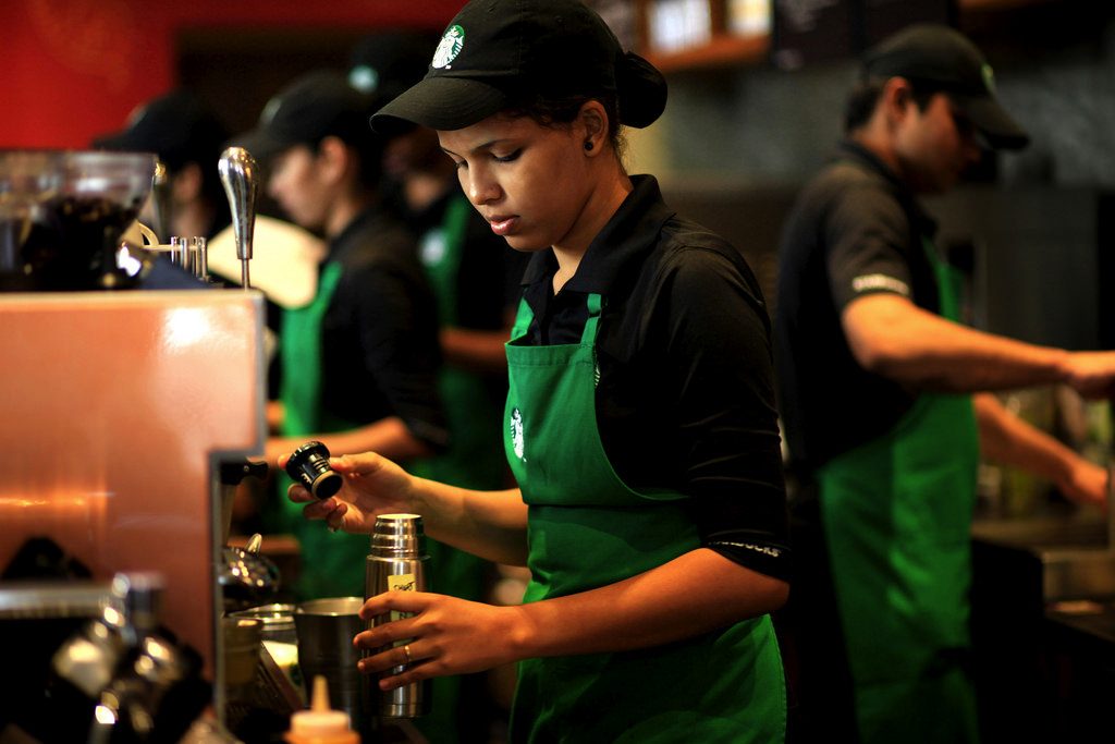 can you work at starbucks at 14 in michigan