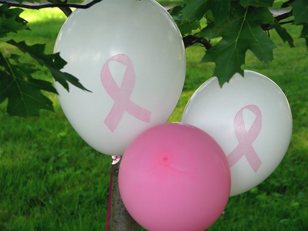 breast cancer ribbon photo