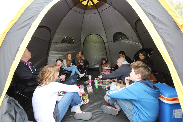 Pod Inside Tent