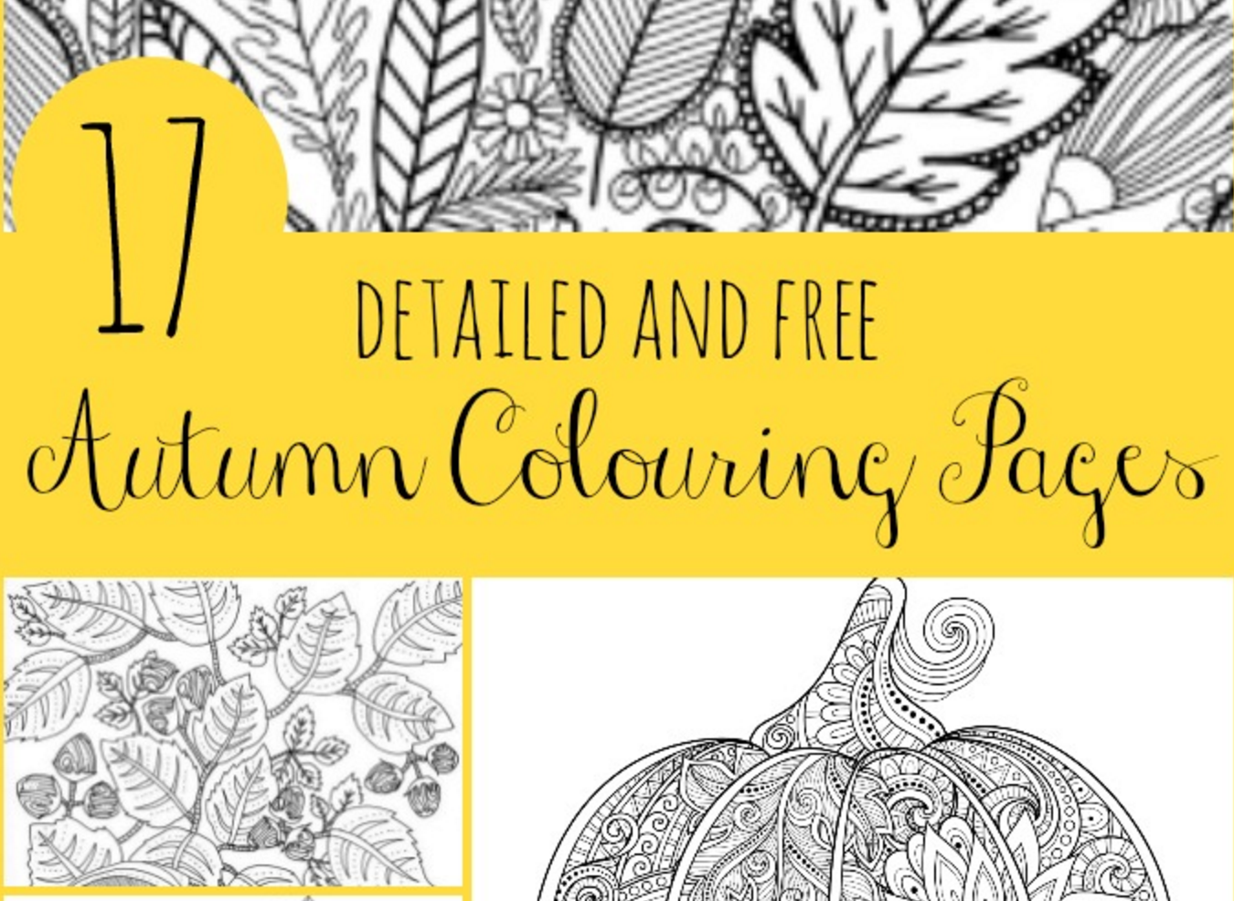 You Can Download Free Fall Themed Adult Coloring Pages Simplemost