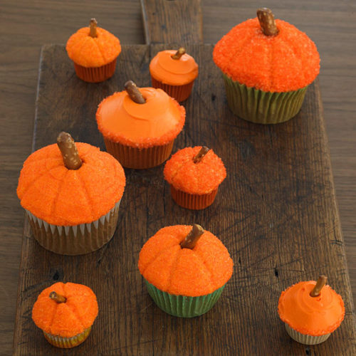 pumpkin-cupcakes