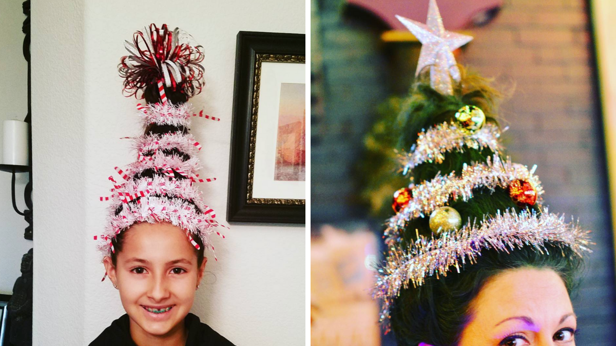 Christmas Tree Hair' Is The Holiday Beauty Trend - Simplemost