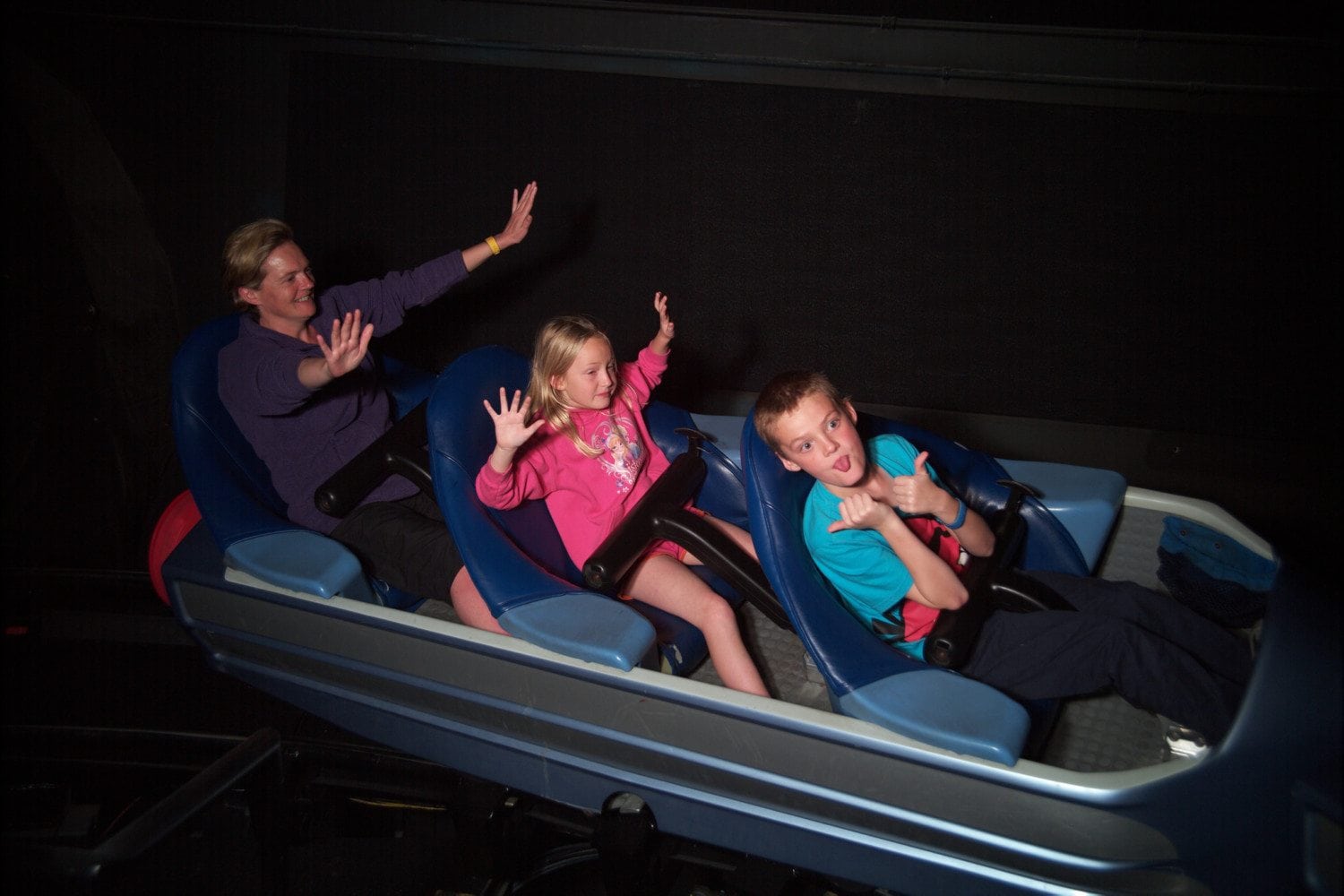 Flash Photography In Indoor Attractions.