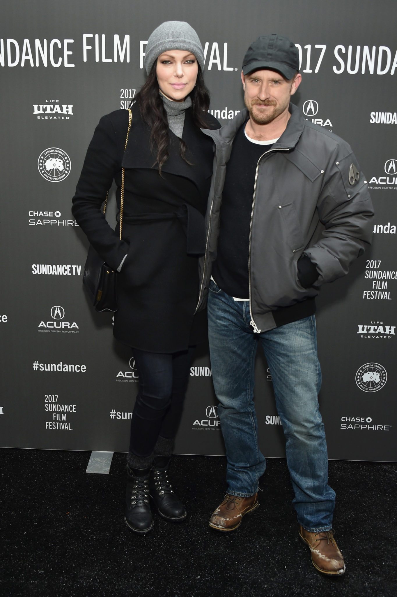PARK CITY, UT - JANUARY 21: Laura Prepon and Ben Foster attend the "The Hero" premiere on day 3 of the 2017 Sundance Film Festival at Library Center Theater on January 21, 2017 in Park City, Utah. (Photo by Michael Loccisano/Getty Images for Sundance Film Festival)