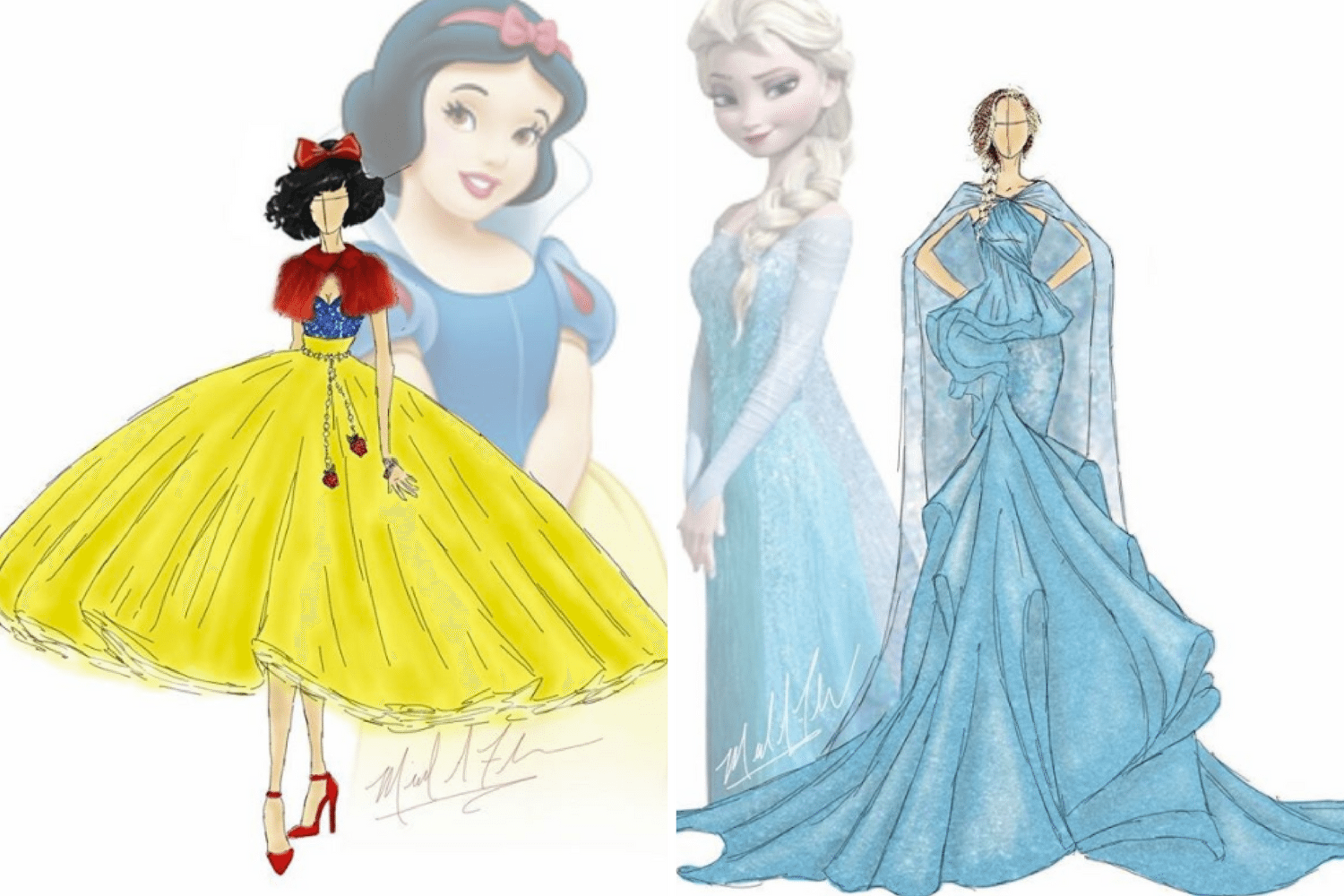 princess gown design