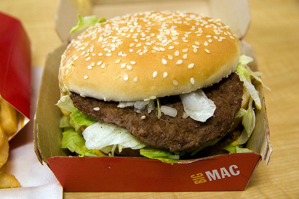 Big Mac at McDonalds