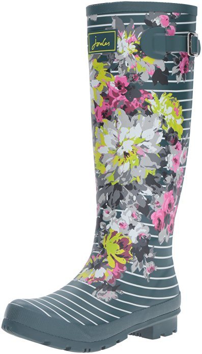Joules Women's Welly Print Rain Boot