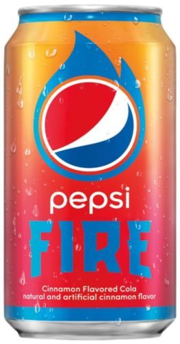 Pepsi launches limited-edition cinnamon flavored cola, Pepsi Fire, with their summer Get It While Its Hot campaign. (PRNewsfoto/PepsiCo)