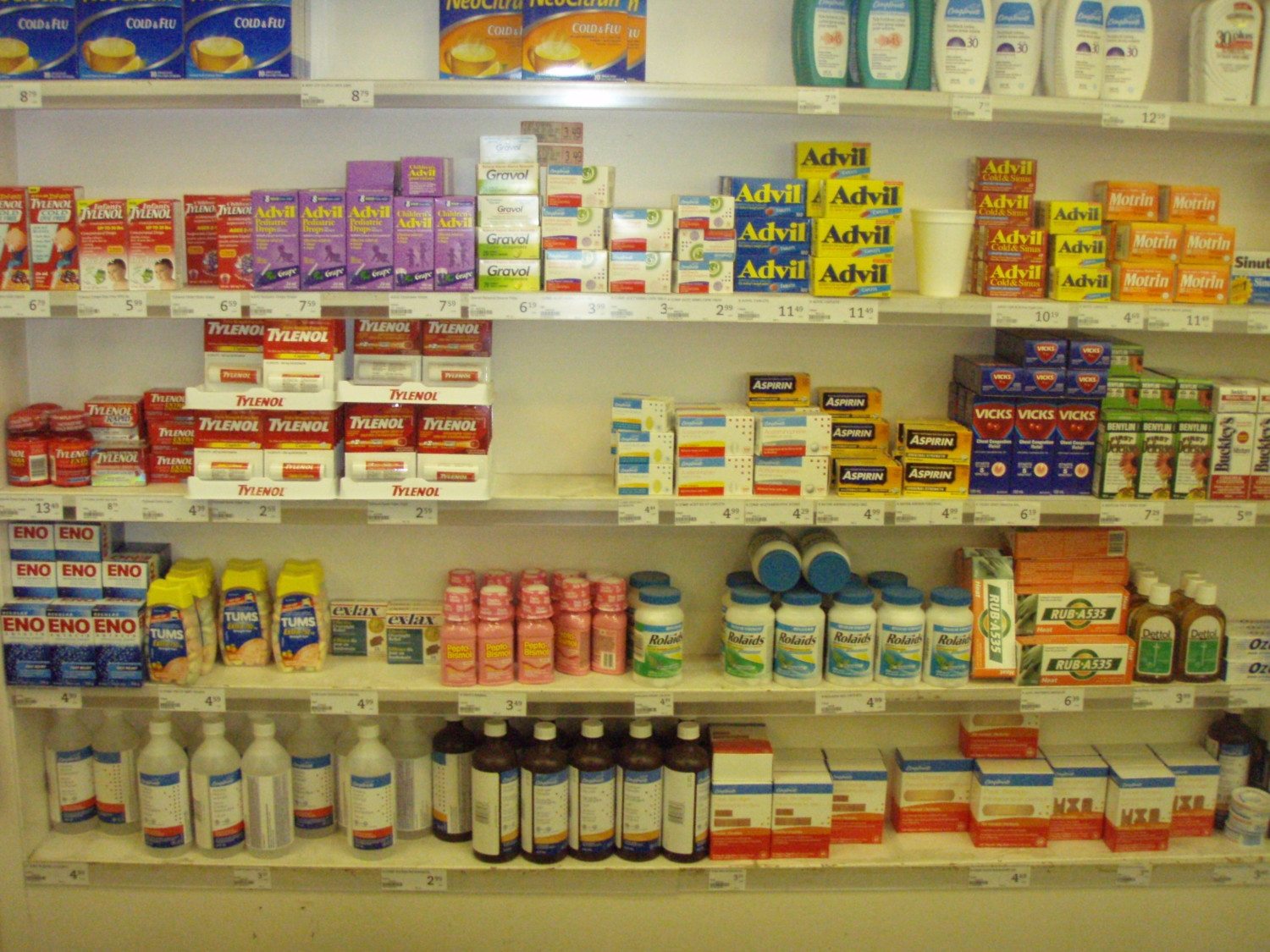 over the counter drugs photo