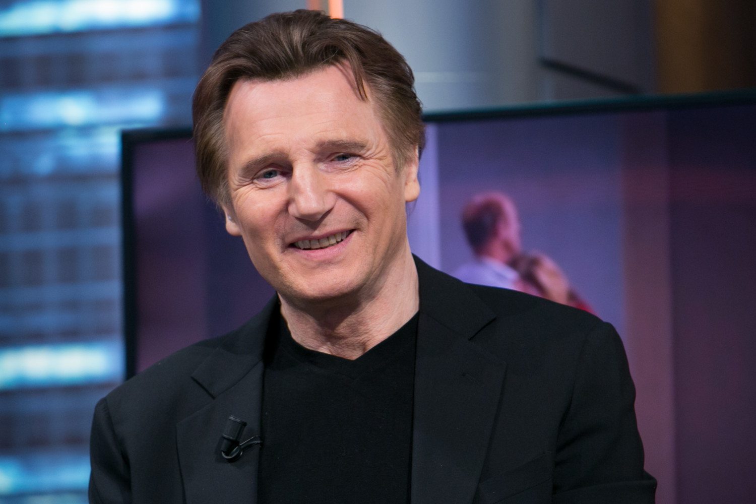 Liam Neeson Attends 'El Hormiguero' Tv Show