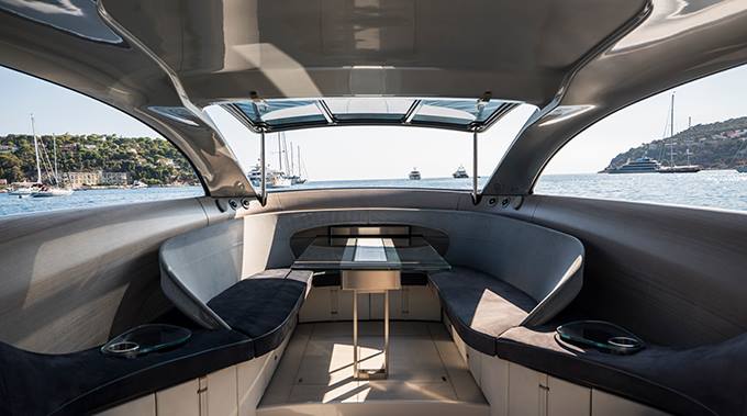 Mercedes yacht interior