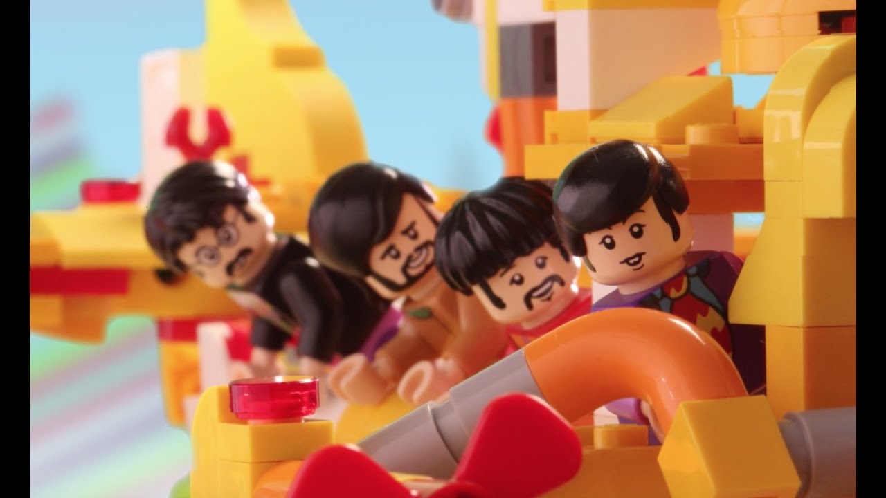The Beatles Yellow Submarine Lego