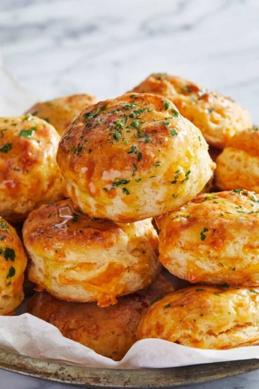 Red Lobster Cheddar Bay biscuits from Damn Delicious