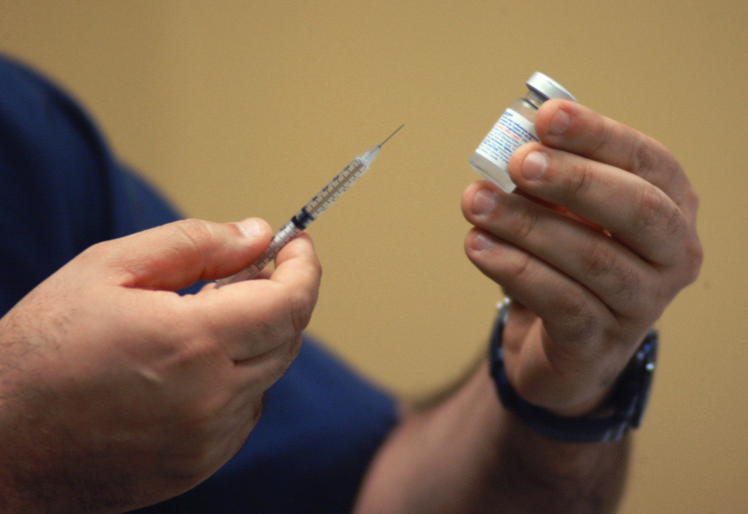 needle vaccination photo