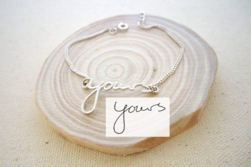 Personalized Handwriting Jewelry Is The Sweetest Gift Idea