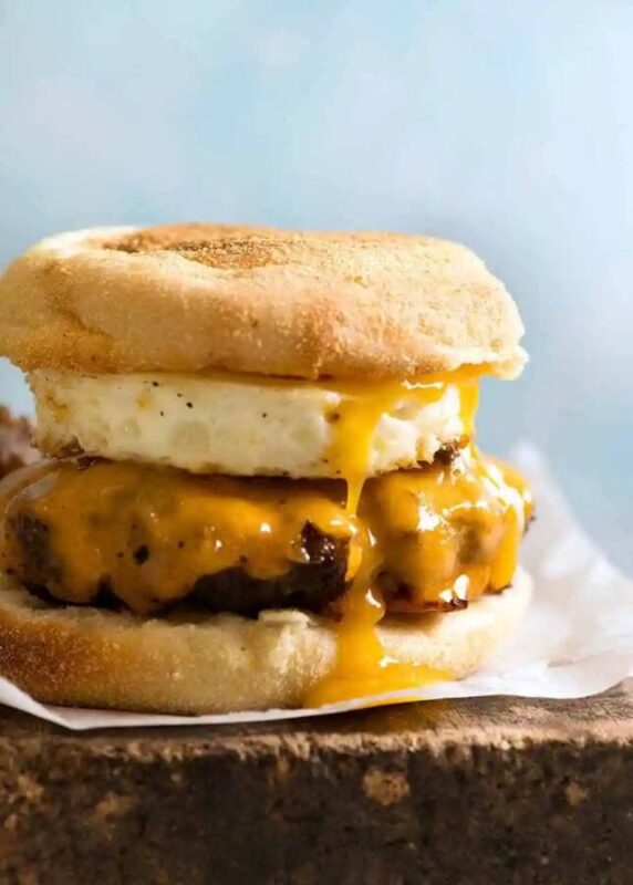 Sausage McMuffin from Recipe Tin Eats