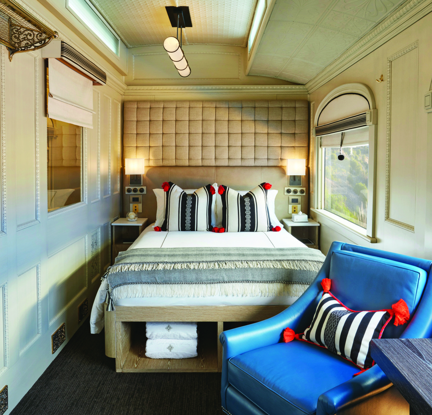 train trips with rooms
