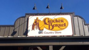 Cracker Barrel, 10/2014 by Mike Mozart of TheToyChannel and JeepersMedia on YouTube #Cracker #Barrel