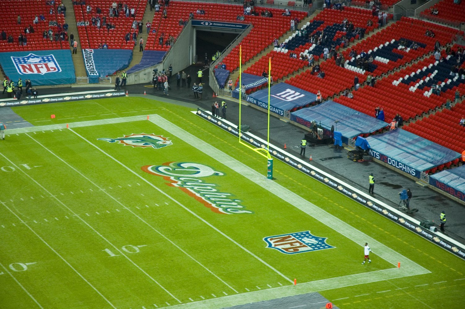 nfl end zone photo