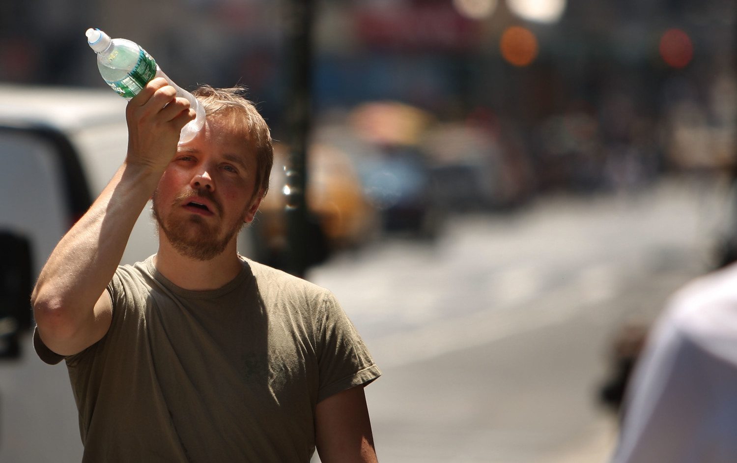 New York City Hit With Stifling Record Heat photo