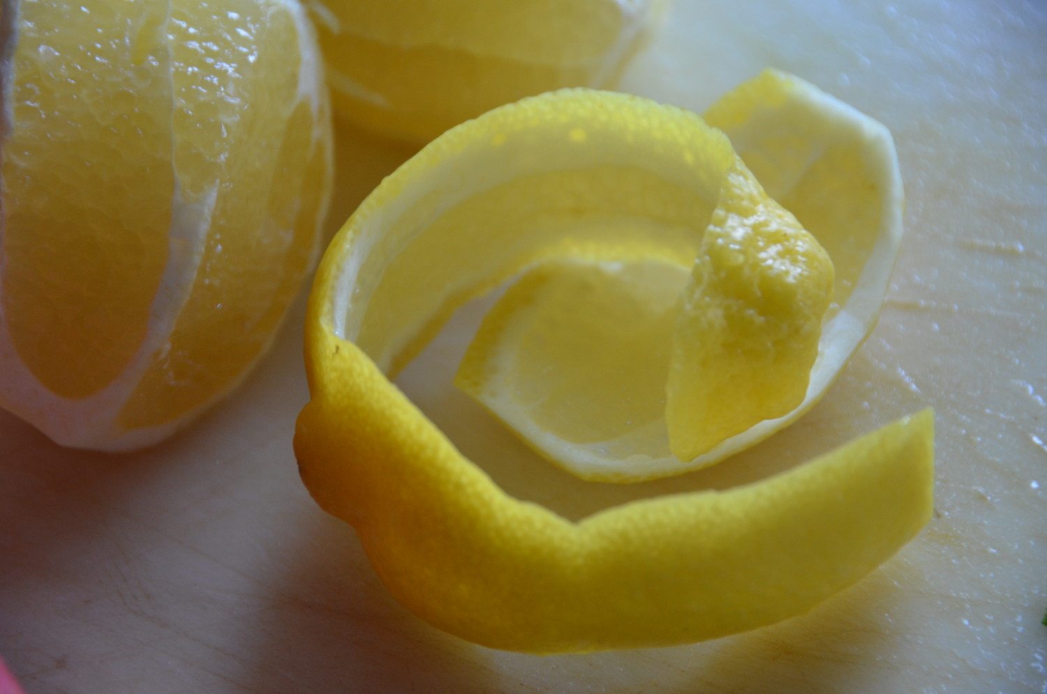 lemon peel photo