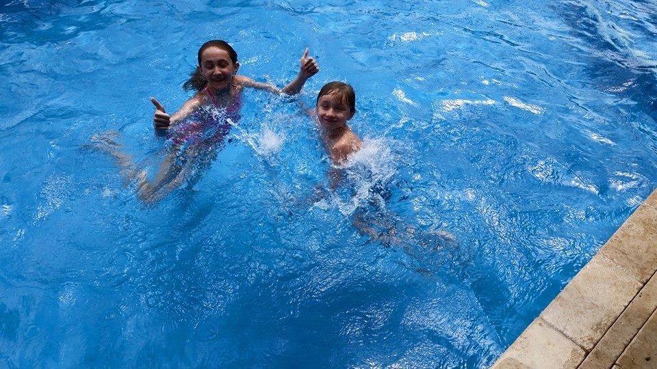 fun in the pool